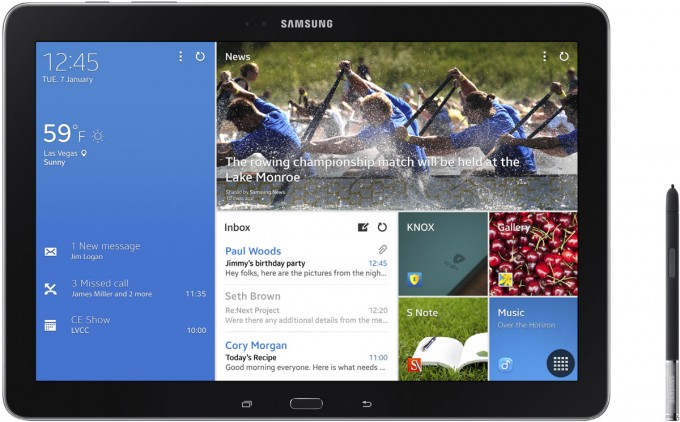 Samsung Targets the Tablet Multi-tasker with Galaxy TabPRO and NotePRO