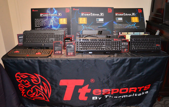 Tt eSPORTS Gaming Keyboards at CES 2014