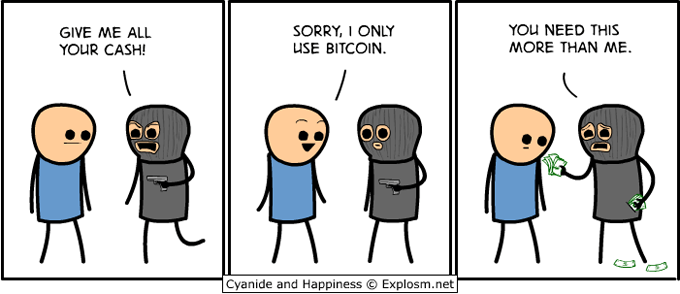 Cyanide and Happiness - Bitcoin