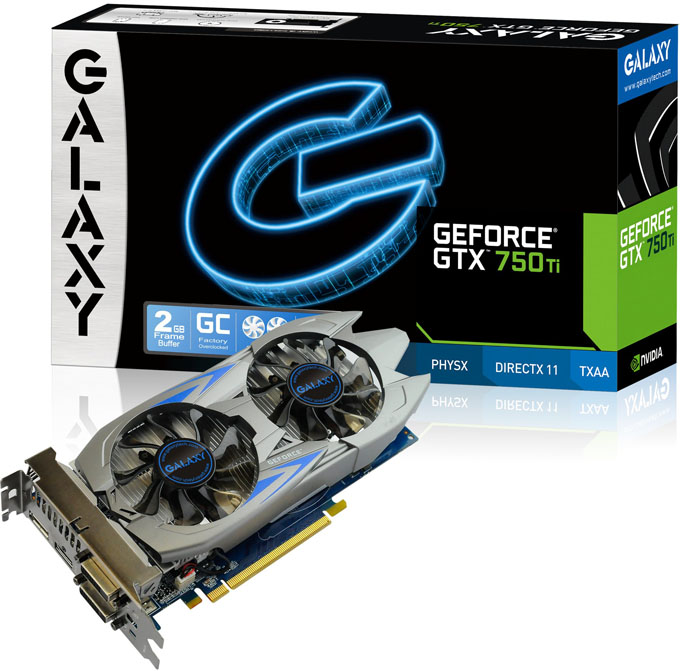 GALAXY GeForce GTX 750 Ti