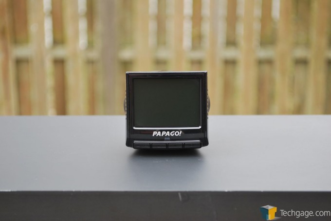 PAPAGO! P2 Pro Dashcam - Front View