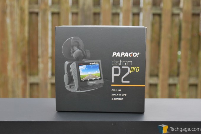 PAPAGO! P2 Pro Dashcam - Packaging