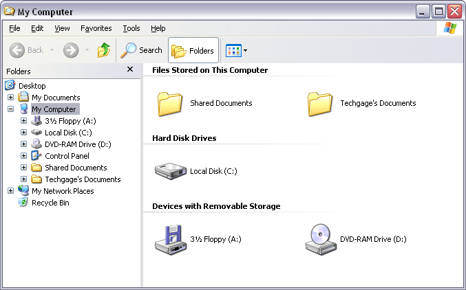 Windows XP - Folder