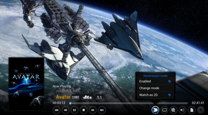 XBMC - Stereo 3D Support
