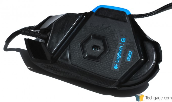 Logitech G502 Proteus Core Mouse Belly