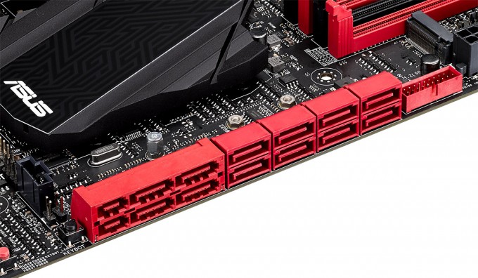 ASUS Republic of Gamers Rampage V Extreme - SATA Ports
