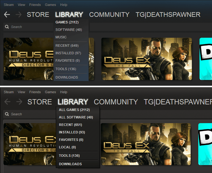 How to Hide Games in Steam Library