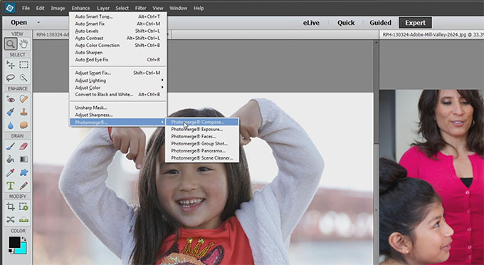 Adobe Photoshop Elements 13 Photomerge