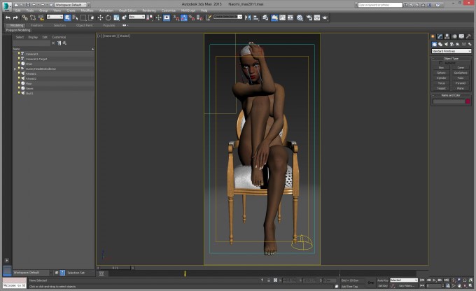 Autodesk 3ds Max 2015 - Naomi Render