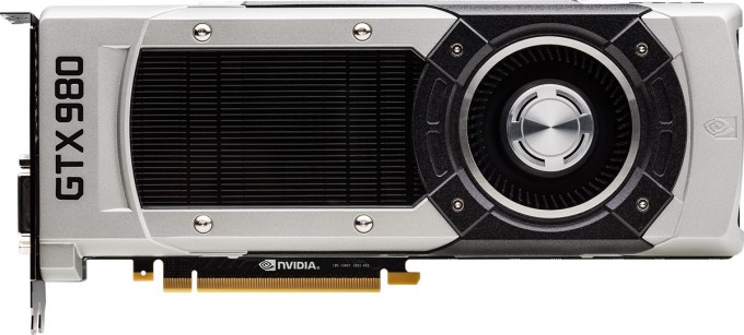 NVIDIA GeForce GTX 980 Graphics Card - Flat