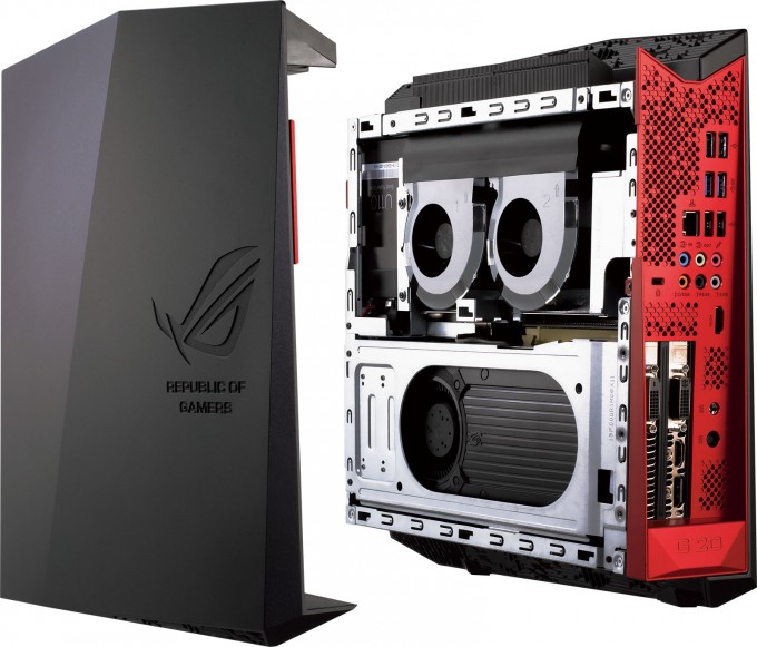 ASUS Republic of Gamers G20 Desktop - Opened Chassis