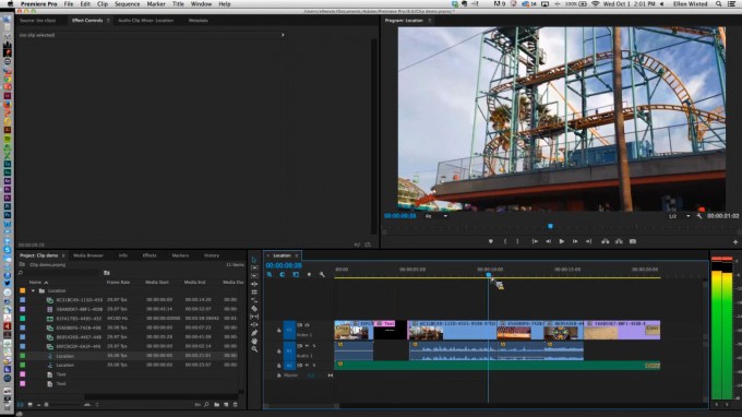 Adobe Creative Cloud - Premiere Clip to Premiere Pro Project