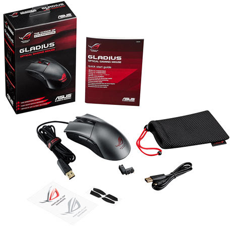 ASUS Gladius Gaming Mouse Packaging