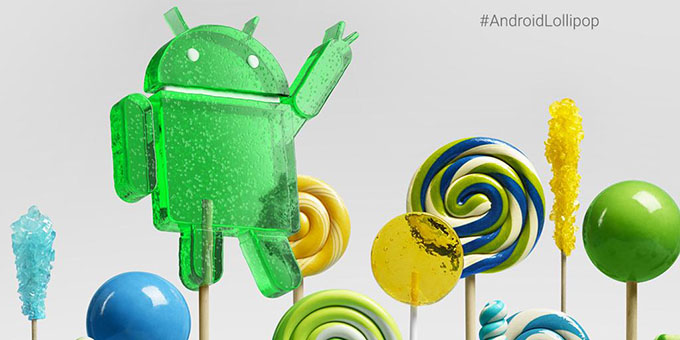 Android Lollipop Green