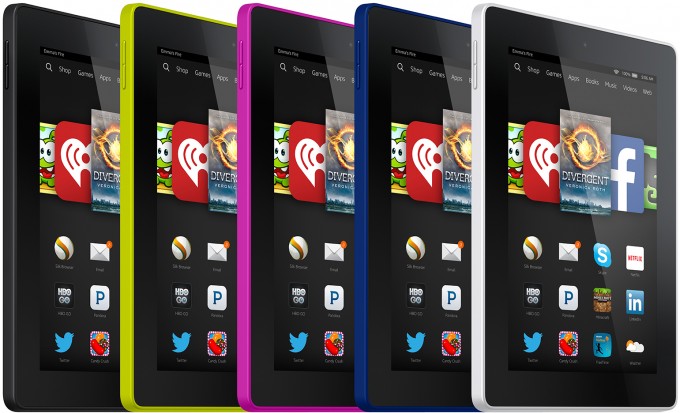 Amazon Fire HD 7 (2014) Colors