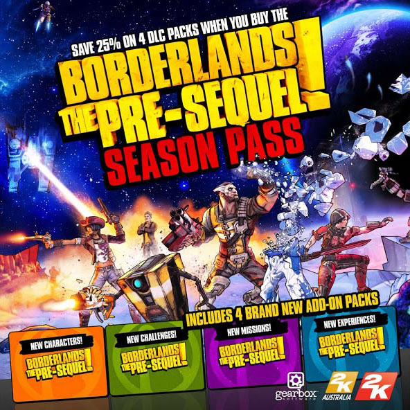 Borderlands The Pre-Sequel Season Pass