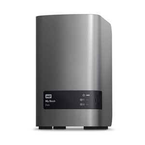 WD My Book Duo 28TB Two-Bay USB 3.0 Type-C WDBFBE0280JBK-NESN