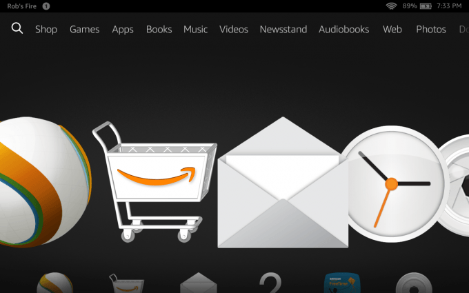 Amazon Fire HD 7 (2014) - Amazon's Apps