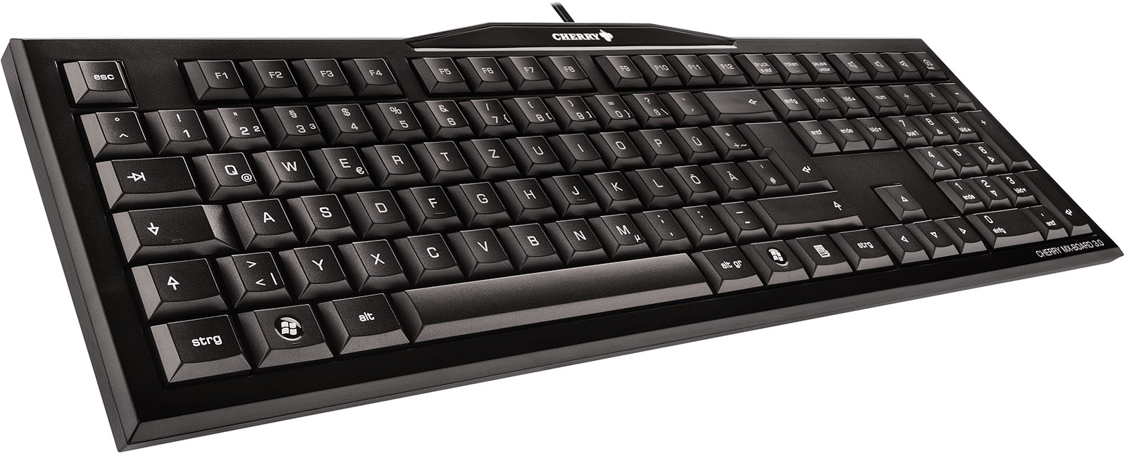 CHERRY On Top? A Review Of CHERRY's MX-Board 3.0 Professional Keyboard –  Techgage