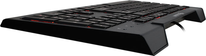 COUGAR 200K Keyboard - Angled