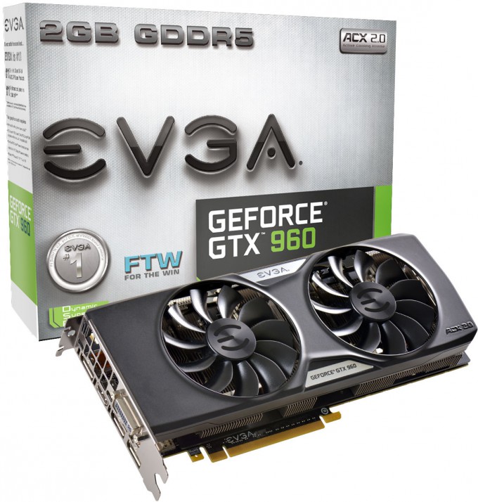 EVGA FTW Edition GeForce GTX 960