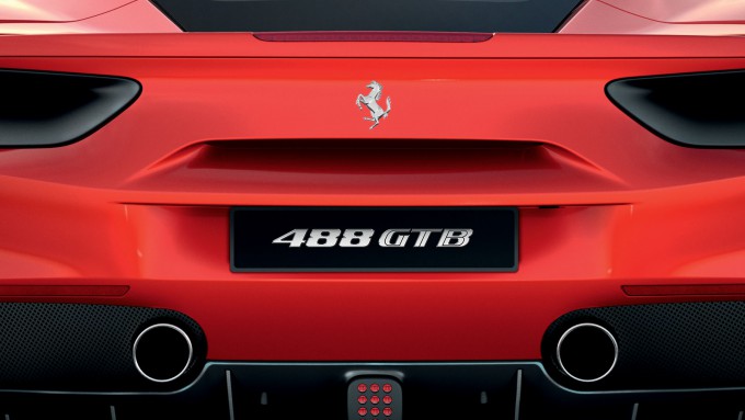 Ferrari 488 GTB - Back End