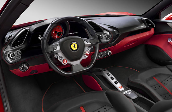 Ferrari 488 GTB - Interior