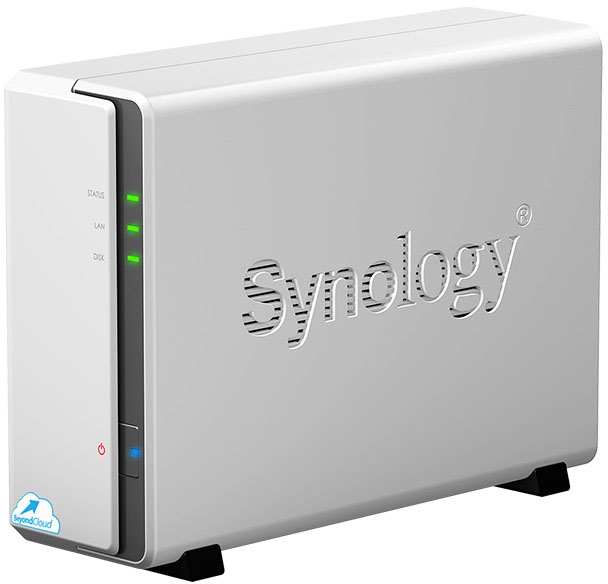 Synology BeyondCloud NAS - Angled