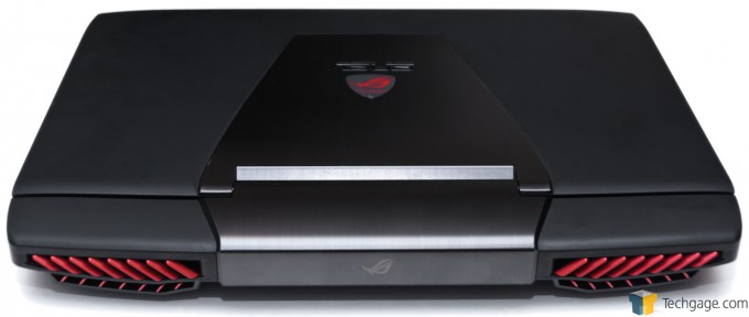 ASUS ROG G751JY Gaming Notebook - Back