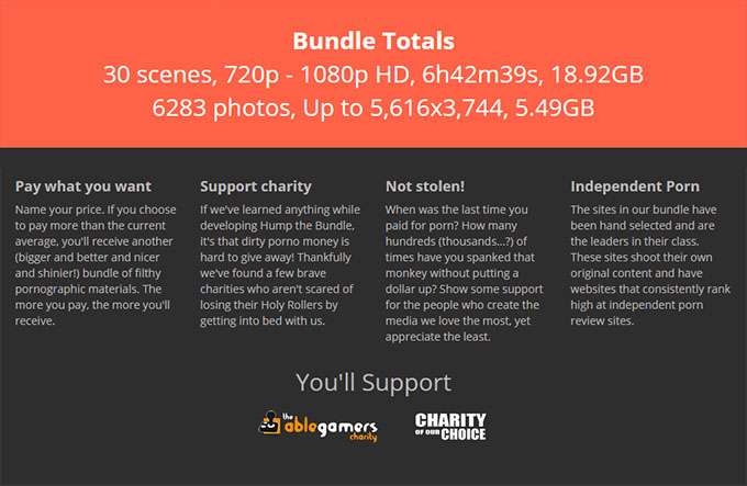 The bundle hump Charities Are