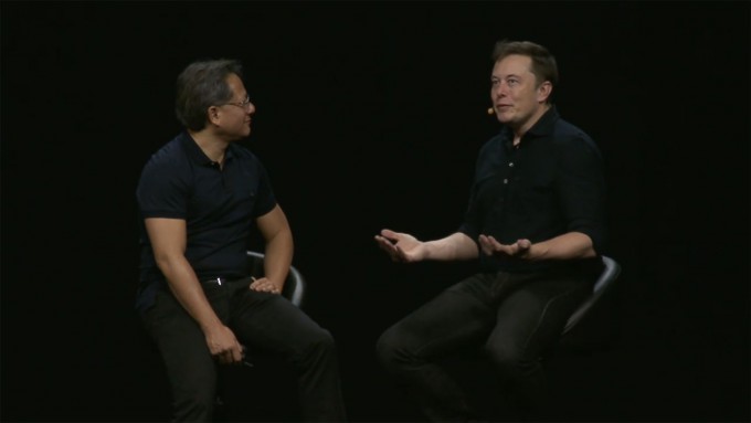 Jen-Hsun Huang and Elon Musk