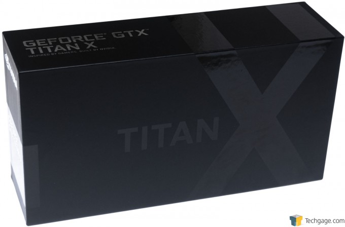NVIDIA GeForce GTX TITAN X - Packaging