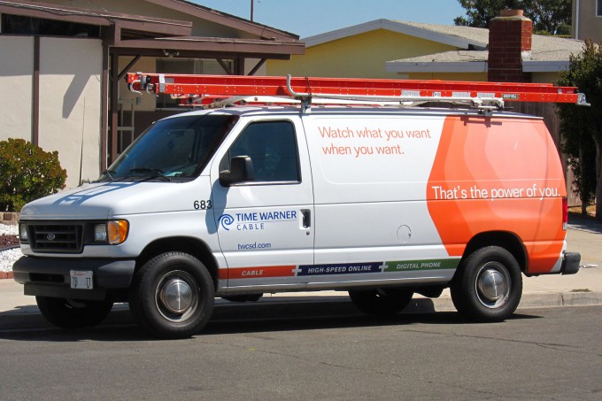 Time Warner Cable Truck