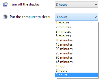 Windows 10 - Individual Power Options