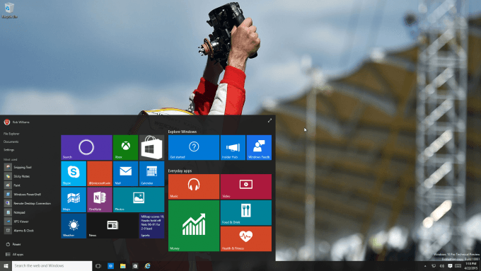 Windows 10 Preview Build 10061