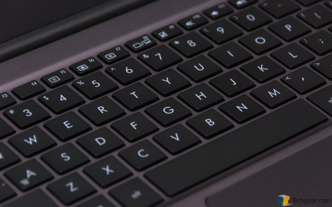 ASUS ZenBook UX305 Ultrabook - Keyboard Close-up