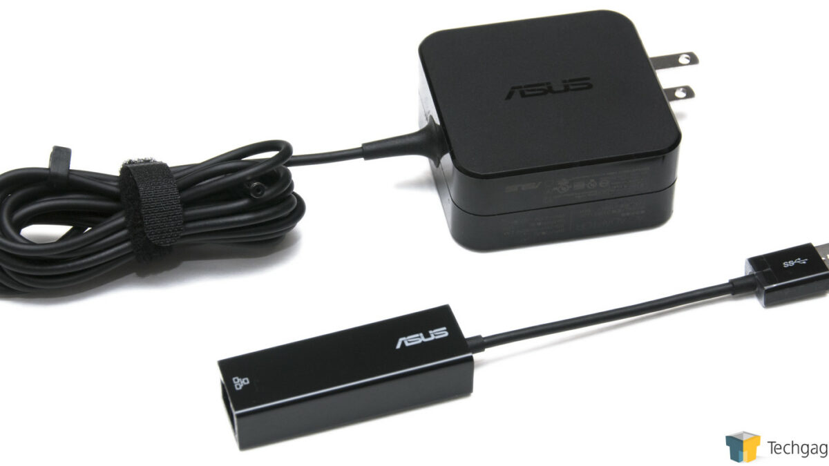 ASUS UX305 Ultrabook – Power and LAN Cable – Techgage