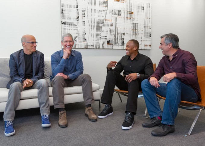 Apple's Beats - Jimmy Iovine, Tim Cook, Dr Dre and Eddy Cue