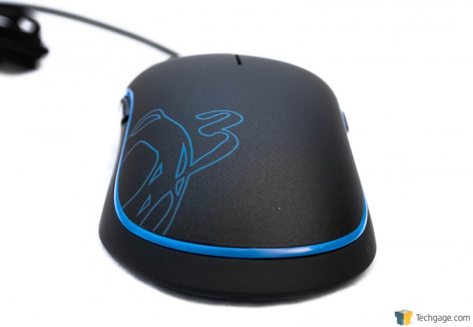 Ozone Gaming Neon Mouse Back View 08