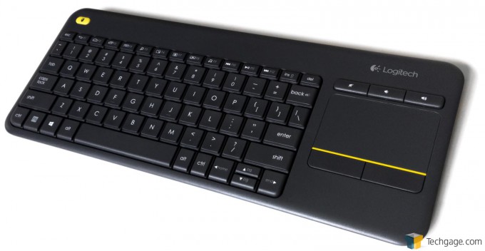 Logitech Wireless Touch Keyboard K400 Plus Review – Techgage