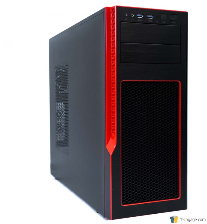 01 - Supermicro S5 Gaming Mid Tower Case - Press Shot