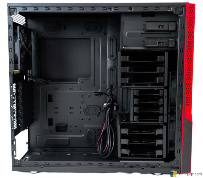 08 - Supermicro S5 Gaming Mid Tower Case - Interior