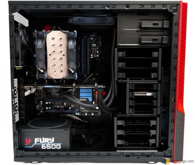 11 - Supermicro S5 Gaming Mid Tower Case - Fully Installed System