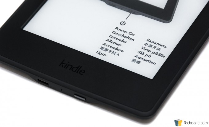 Amazon Kindle Paperwhite (2015) - Close-up