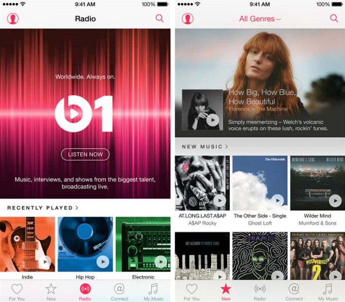 Apple Music iOS App