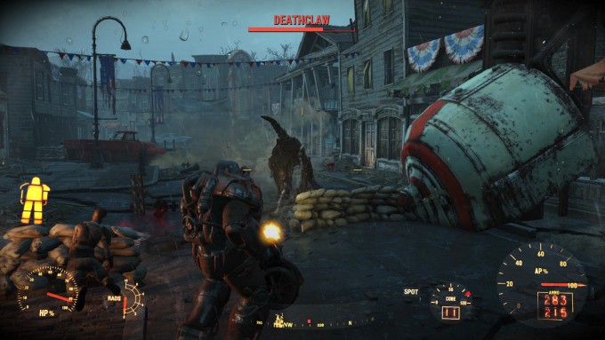 Fallout 4 - Deathclaw Attack