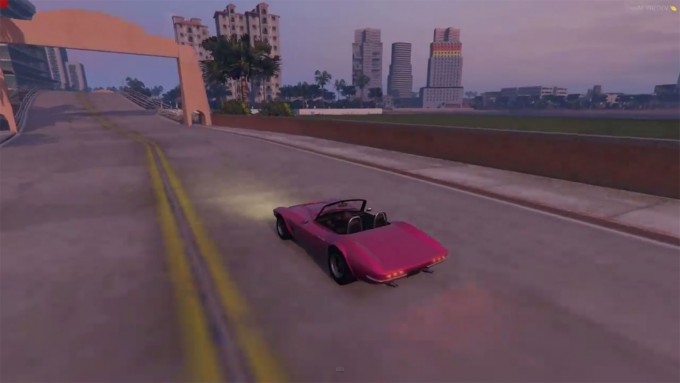 Grand Theft Auto Vice City In GTA V - Stinger