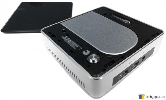 Intel NUC5i5RYK System - Front With Open Top