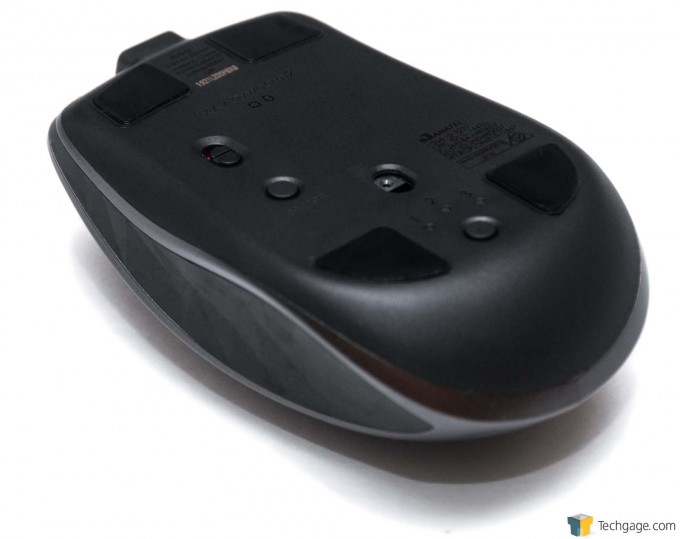 Logitech MX Anywhere 2 Portable Mouse - Bottom of Mouse