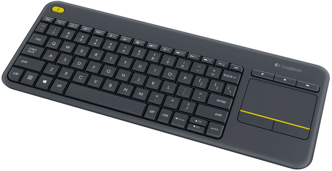 grit Måltid Landsdækkende Logitech Wireless Touch Keyboard K400 Plus Review – Techgage